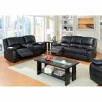 GAFFEY 3 Pc. Set SOFA + LOVE SEAT + CHAIR IN BLACK